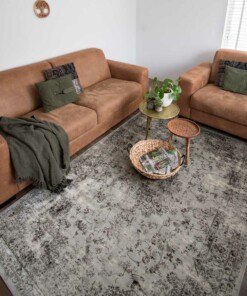 Tapis vintage Feather - gris Tapis vintage Feather - gris