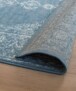 Tapis vintage Pixel - bleu clair/Crème - close up, thumbnail