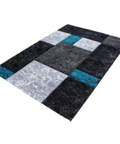 Tapis de couloir Moderne carreaux Hawaï - turquoise Tapis de couloir Moderne carreaux Hawaï - turquoise