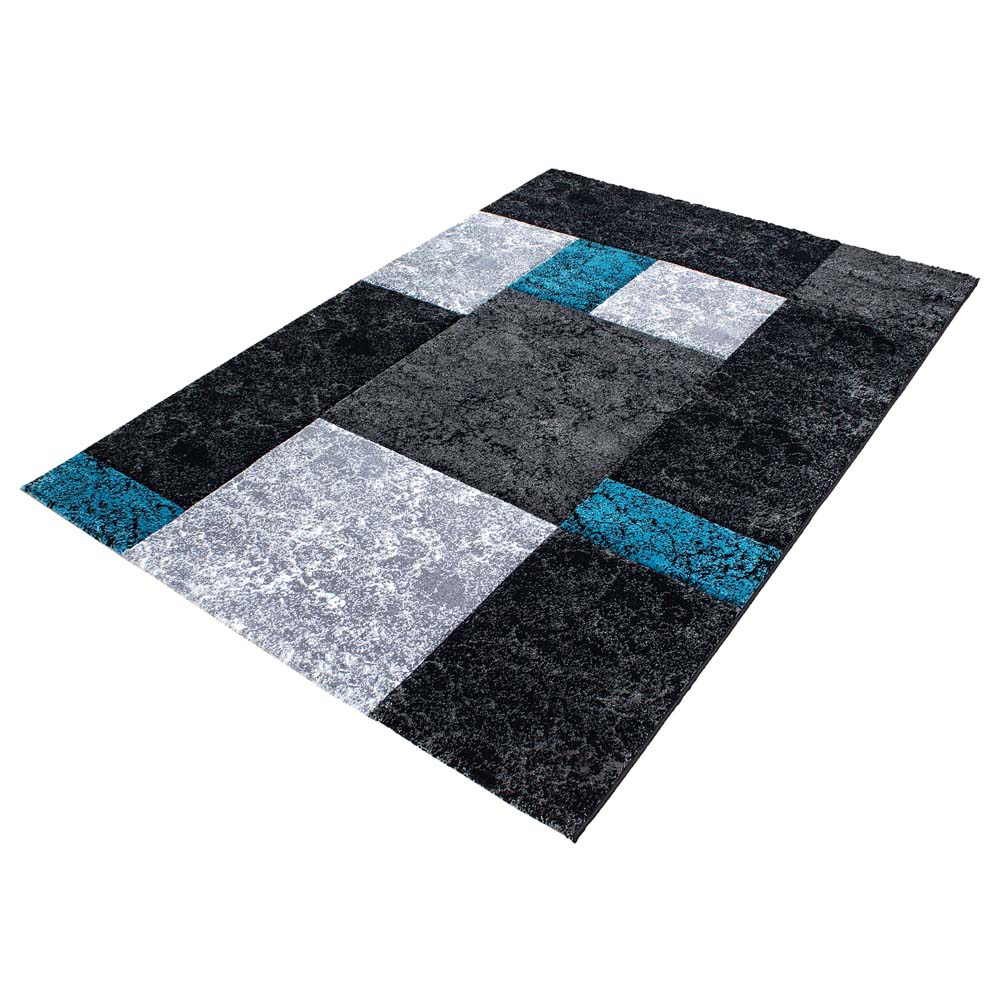 Tapis de couloir Moderne carreaux Hawaï - turquoise Tapis de couloir Moderne carreaux Hawaï - turquoise