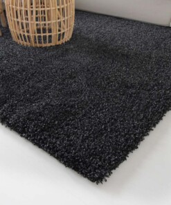 Tapis poils longs Shaggy Trend - gris anthracite