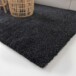 Tapis de couloir poils longs Shaggy Trend - gris anthracite