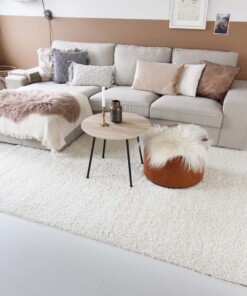 Tapis de couloir poils longs Shaggy Trend - Crème Tapis de couloir poils longs Shaggy Trend - Crème