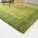 Tapis poils longs avec Bordure Shaggy Trend - vert
