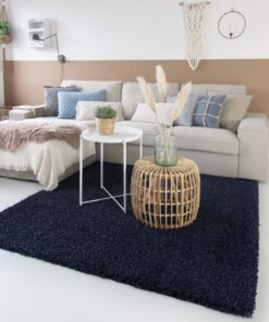 Tapis de couloir poils longs Shaggy Trend - bleu marine Tapis de couloir poils longs Shaggy Trend - bleu marine