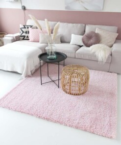Tapis poils longs Shaggy Trend - rose clair Tapis poils longs Shaggy Trend - rose clair