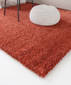 Tapis de couloir poils longs Shaggy Trend - terracota Tapis de couloir poils longs Shaggy Trend - terracota