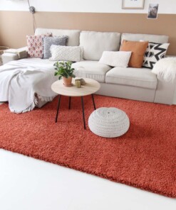 Tapis de couloir poils longs Shaggy Trend - terracota Tapis de couloir poils longs Shaggy Trend - terracota