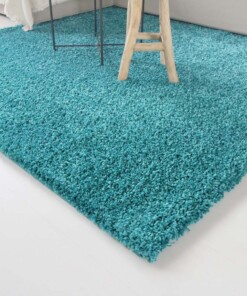 Tapis de couloir poils longs Shaggy Trend - turquoise Tapis de couloir poils longs Shaggy Trend - turquoise