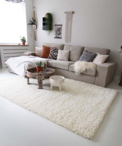 Tapis poils longs - Shaggy Royal crème