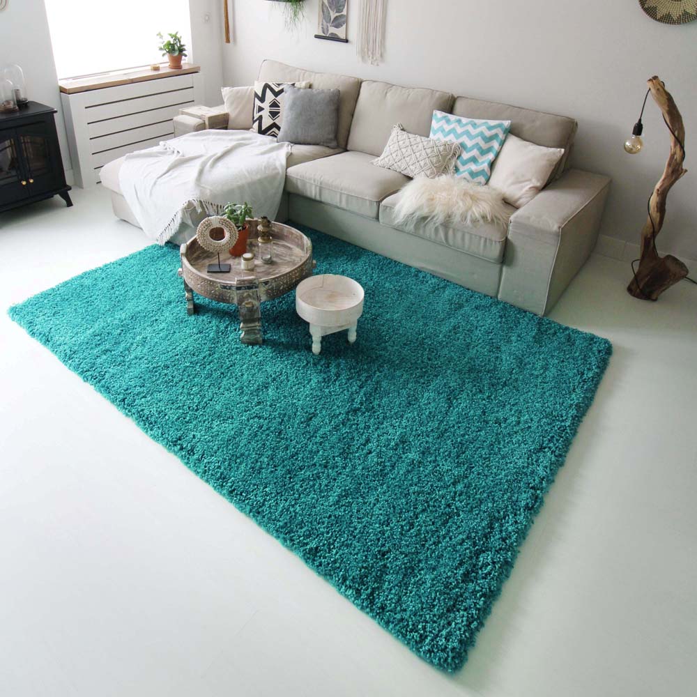 Tapis poils longs - Shaggy Royal turquoise Tapis poils longs - Shaggy Royal turquoise