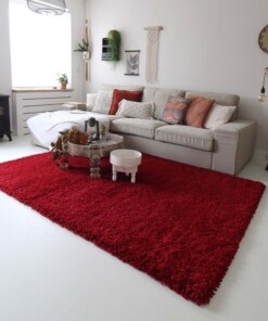 Tapis poils longs - Shaggy Royal rouge Tapis poils longs - Shaggy Royal rouge