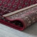 Tapis persan Royalty - rouge - close up vouw, thumbnail