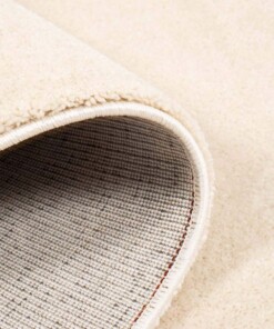 Tapis velours Rond Gala - ivoire - close up vouw, thumbnail Tapis velours Rond Gala - ivoire - close up vouw, thumbnail