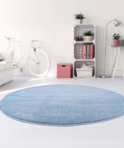 Tapis rond pour enfant Softpile - bleu - sfeer, thumbnail
