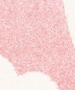 Tapis rond pour enfant Coeur 3D - rose/Crème - close up materiaal, thumbnail Tapis rond pour enfant Coeur 3D - rose/Crème - close up materiaal, thumbnail