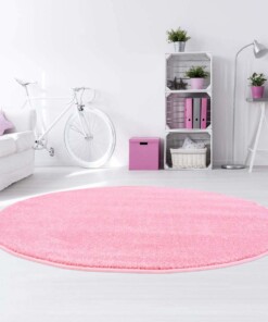 Tapis rond pour enfant Softpile - rose - sfeer, thumbnail
