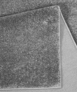 Tapis Carré velours Gala - gris foncé - close up vouw, thumbnail Tapis Carré velours Gala - gris foncé - close up vouw, thumbnail