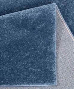 Tapis velours Gala - bleu foncé - close up vouw, thumbnail Tapis velours Gala - bleu foncé - close up vouw, thumbnail