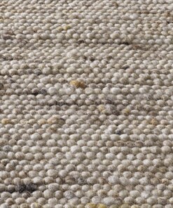 Tapis laine tissé main Oslo - beige/Crème - close up materiaal, thumbnail Tapis laine tissé main Oslo - beige/Crème - close up materiaal, thumbnail