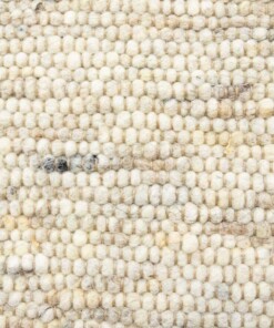 Tapis en laine tissé main Ylva - beige - close up materiaal, thumbnail Tapis en laine tissé main Ylva - beige - close up materiaal, thumbnail