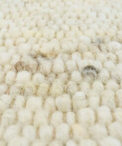 Tapis en laine tissé main Veve - beige/Crème - close up materiaal, thumbnail Tapis en laine tissé main Veve - beige/Crème - close up materiaal, thumbnail