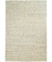 Tapis en laine tissé main Veve - beige/gris - overzicht boven, thumbnail