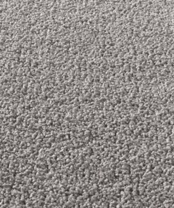 Tapis Rond poil ras Qualis - gris foncé - close up, thumbnail Tapis Rond poil ras Qualis - gris foncé - close up, thumbnail