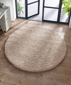 Tapis Rond poils longs Classic - beige - sfeer, thumbnail Tapis Rond poils longs Classic - beige - sfeer, thumbnail