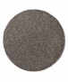 Tapis Rond poils longs Classic - gris foncé - overzicht boven, thumbnail