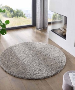 Tapis Rond poils longs Classic - gris - sfeer, thumbnail Tapis Rond poils longs Classic - gris - sfeer, thumbnail