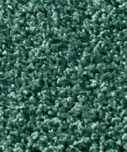 Tapis poils longs Rond Spectrum - vert émeraude - close up materiaal, thumbnail