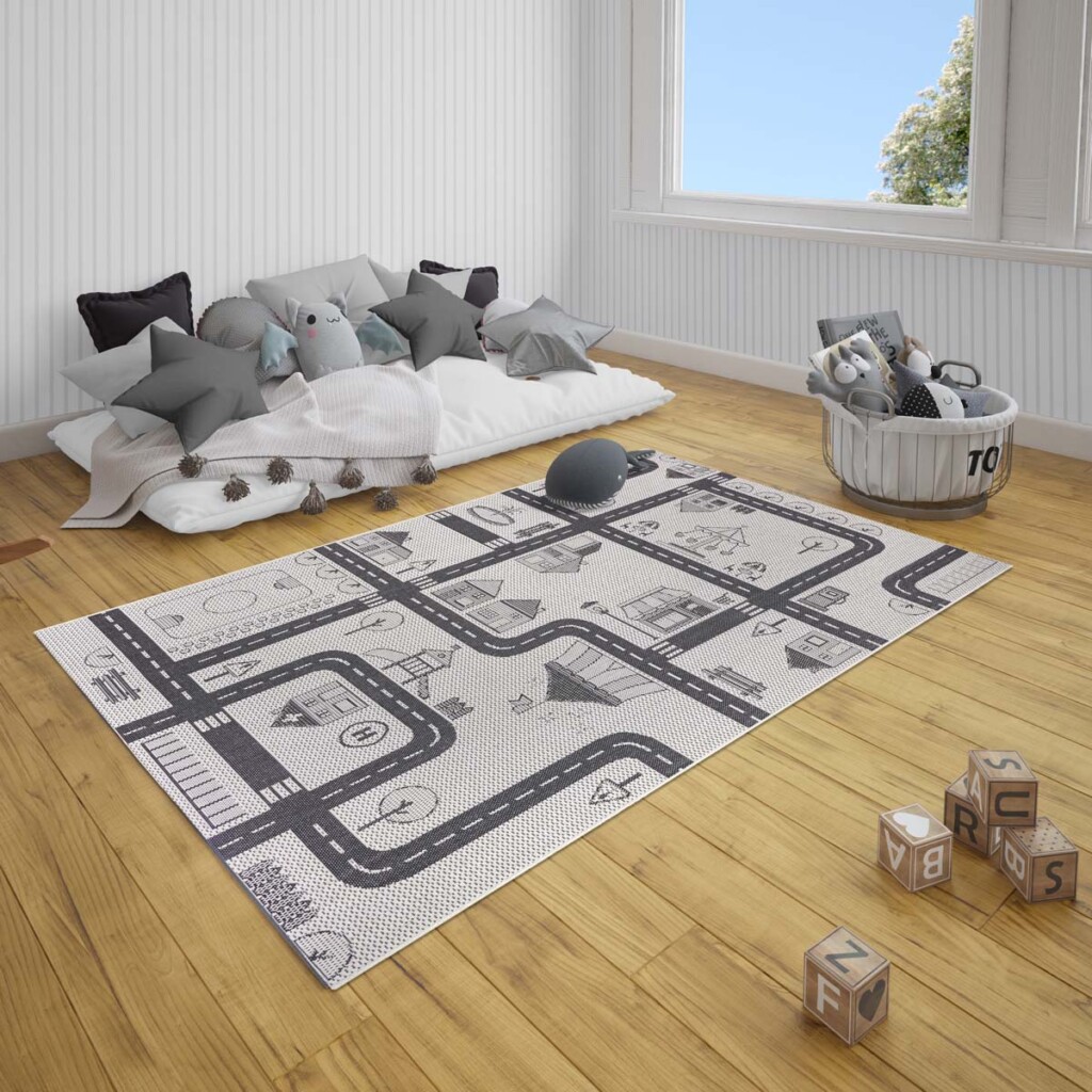 alfombra infantil para habitación pequeña