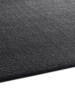 Tapis moelleux Loft - gris anthracite (lavable à 30°C) - overzicht schuin, thumbnail Tapis moelleux Loft - gris anthracite (lavable à 30°C) - overzicht schuin, thumbnail