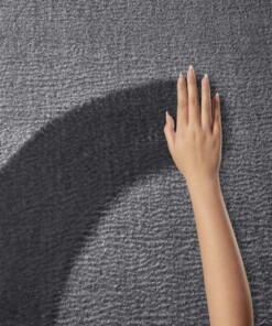 Tapis moelleux Loft - gris anthracite (lavable à 30°C) - close up materiaal, thumbnail Tapis moelleux Loft - gris anthracite (lavable à 30°C) - close up materiaal, thumbnail