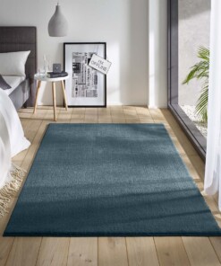 Tapis moelleux Loft - bleu (lavable à 30°C) - sfeer, thumbnail