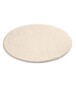 Tapis Rond moelleux Loft - Crème (lavable à 30°C) - overzicht schuin, thumbnail
