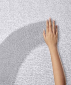 Tapis Rond moelleux Loft - gris (lavable à 30°C) - close up materiaal, thumbnail Tapis Rond moelleux Loft - gris (lavable à 30°C) - close up materiaal, thumbnail