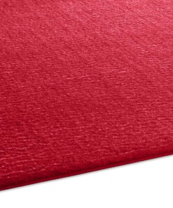 Tapis moelleux Loft - rouge (lavable à 30°C) - close up zijkant, thumbnail Tapis moelleux Loft - rouge (lavable à 30°C) - close up zijkant, thumbnail