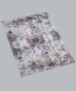 Tapis vintage Nostalgic N°4 - violet/bleu - overzicht schuin, thumbnail
