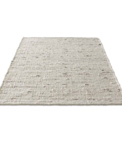 Tapis en laine tissé main Oslo - Crème/vert Tapis en laine tissé main Oslo - Crème/vert