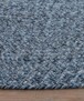 Tapis coton Rond Joy - bleu