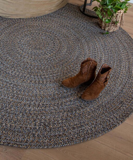 Tapis coton Rond Joy - Multi