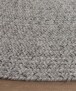 Tapis coton Rond Joy - beige/blanc