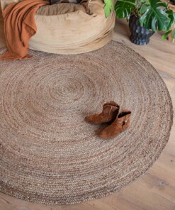 Tapis jute Rond Pure - naturel Tapis jute Rond Pure - naturel