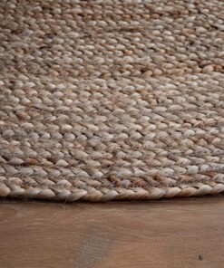 Tapis jute Rond Pure - naturel