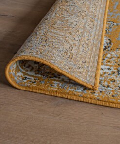 Tapis vintage Antiq - jaune moutarde Tapis vintage Antiq - jaune moutarde