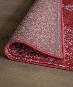 Tapis vintage Pixel - rouge