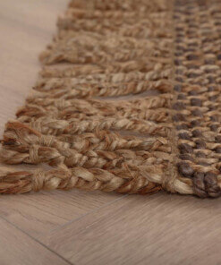 Tapis jute Chunky - Boho & me - marron/naturel Tapis jute Chunky - Boho & me - marron/naturel