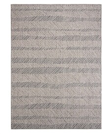Tapis de balcon Ravine - gris bleu/Crème - overzicht boven, thumbnail Tapis de balcon Ravine - gris bleu/Crème - overzicht boven, thumbnail